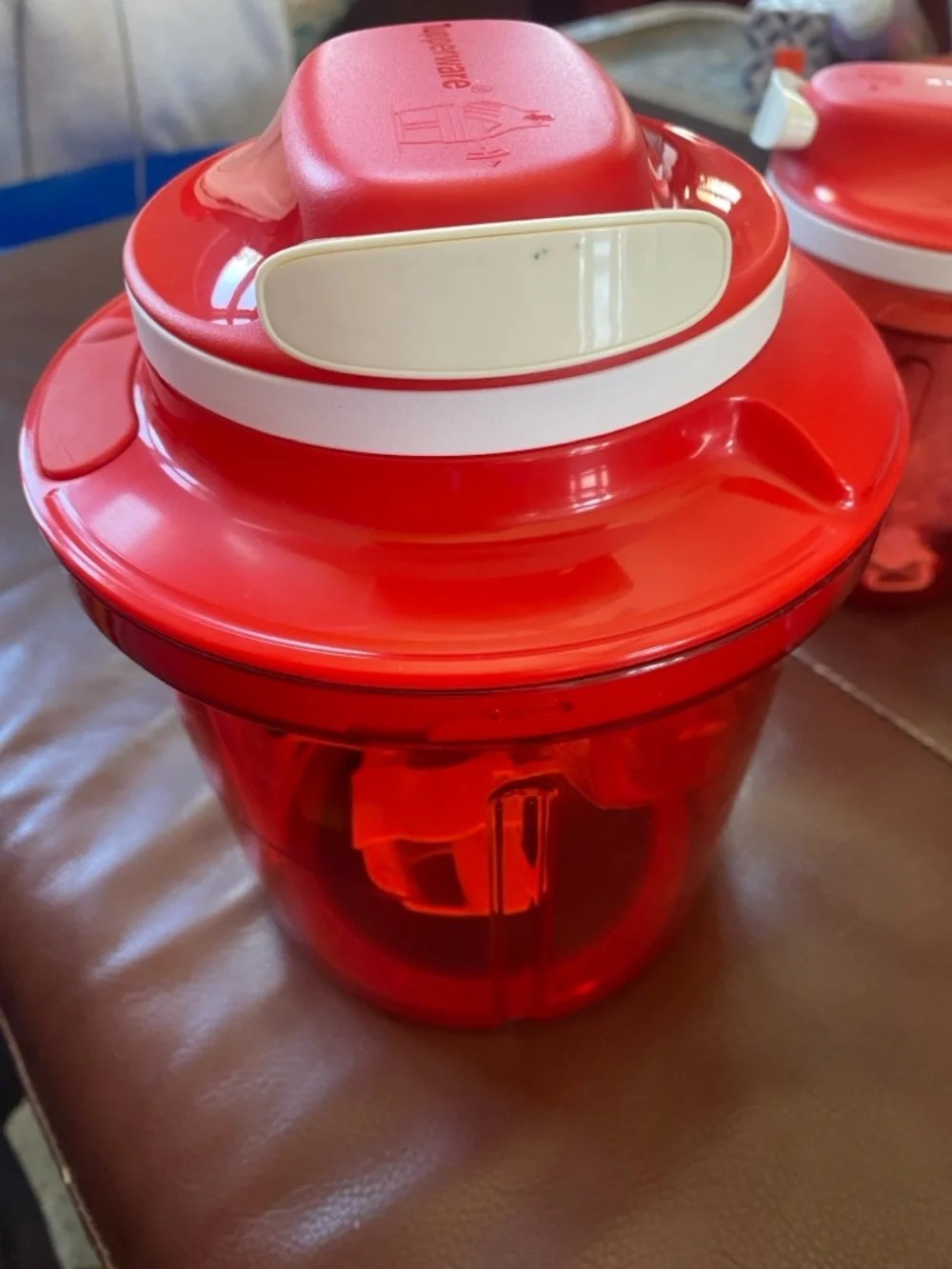 Tupperware POWER CHEF SUPERSONIC™ CHOPPER 5.5 Cup 1.35 Liter Food Processor Prep - Picture 3 of 8